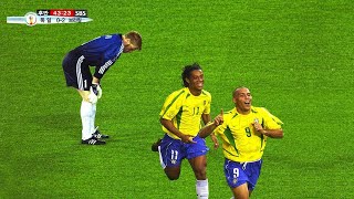 The Day Ronaldinho & Ronaldo Made History For Brazil 