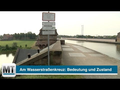 Am Wasserstraßenkreuz Minden: Bedeutung und Zustand