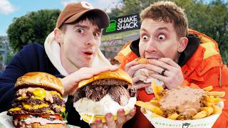 Brits try Shake Shack Secret Menu!