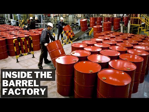 Inside the Barrel Factory – How 55-Gallon Oil Drums Are Made