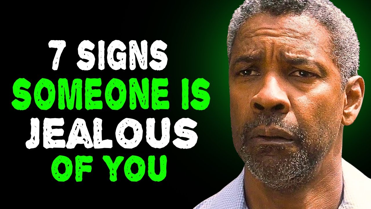 7 Signs Someone Is Extremely Jealous Of You | Denzel Washington