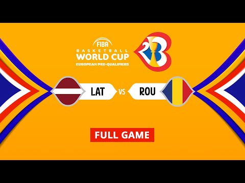 Latvia v Romania | Full Game - FIBA Basketball World Cup 2023 European Pre-Qualifiers