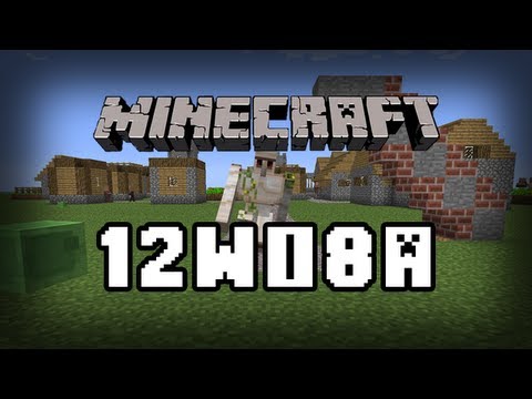 Minecraft Snapshot 12w08a