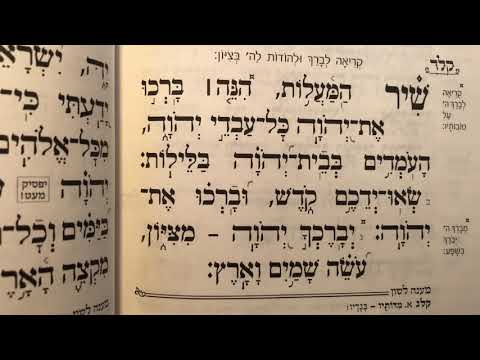 Tehillim psalm 134