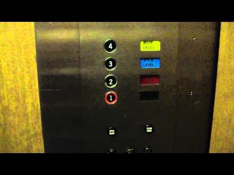 Amazing 1966 Otis Traction elevator @ Municipal Garage Williamsport PA