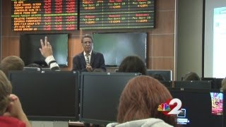 Students get lesson on stock market