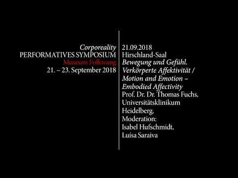 Corporeality. Motion and Emotion. Embodied affectivity (3)