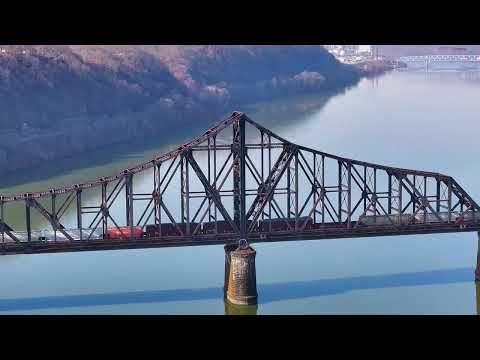 Reverse Train Railroad Bridge Beaver County, Pennsylvania
