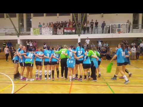 Eszterházy KFSC - Pilisvörösvár 34-32, ünneplés