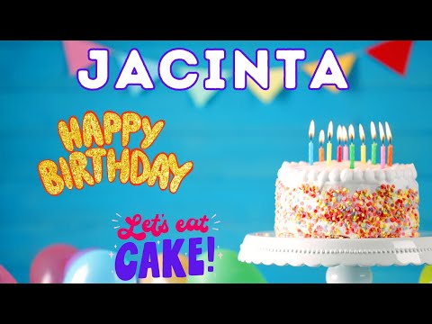 Happy Birthday Jacinta, Birthday of Jacinta, Best Birthday Wishes, hbd