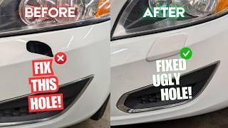 How to Replace & Paint a Headlight Washer Cover Like a Pro!