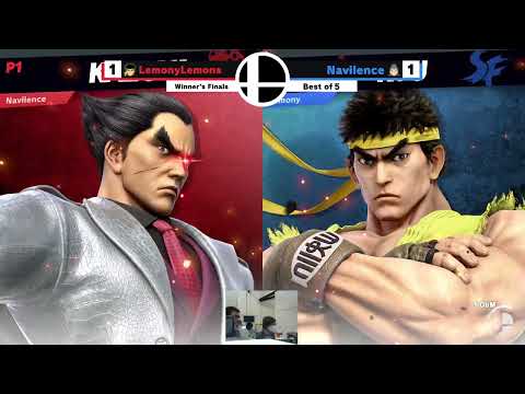 Smash at UC Davis #21: Winner's Finals - Navilence (Kazuya) vs Lemony Lemons (Ryu)