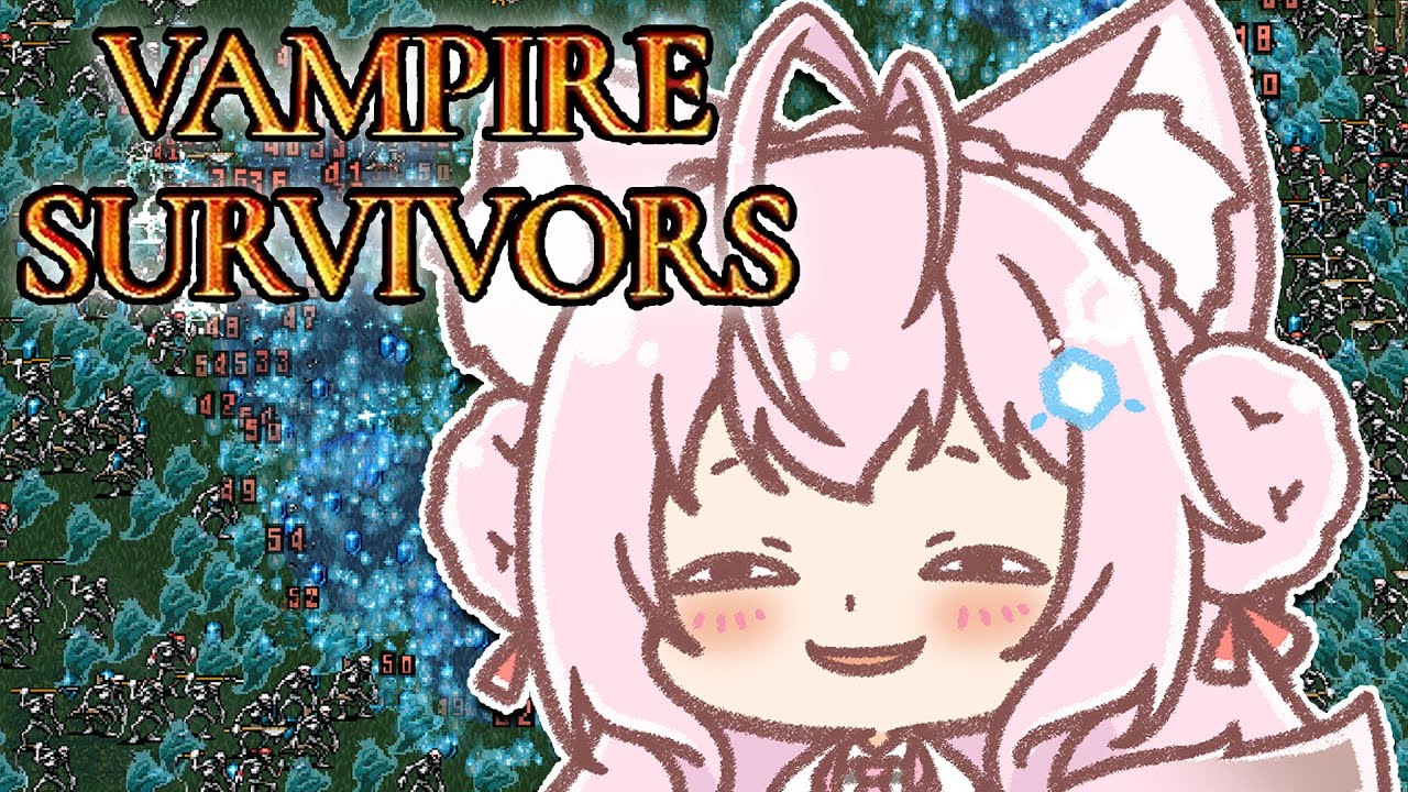 【Vampire Survivors】ひさびさ!アプデいっぱい来てるらしいね!?【博衣こより/ホロライブ】