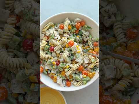 Chicken Pasta Salad | FeelGoodFoodie
