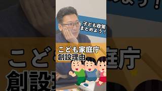 「こども家庭庁創設の理由」#橋本がく #政治 #政治家 #衆議院議員