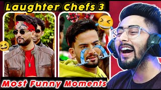 Laughter Chefs Season 3 Funny Moments Reaction Elvish yadav - Chanpreet Chahal