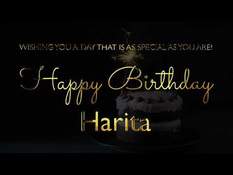 Happy Birthday Harita