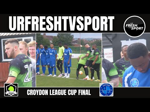 CROYDON LEAGUE CUP FINAL: CROYDON JFC VS LAMBETH LIONS