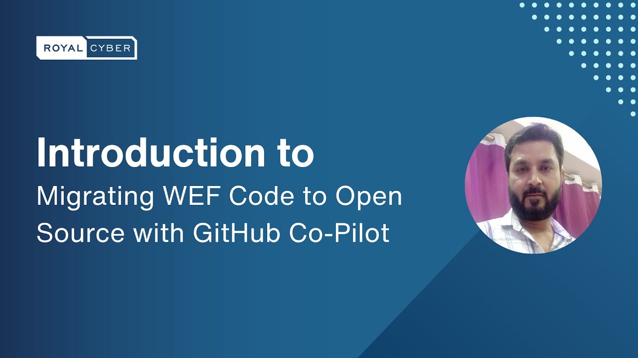 Migrate IBM Web Experience Factory Code to Open Source Using GitHub Copilot
