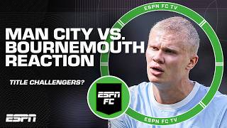 ‘They can challenge for the title’ 👀 Steve Nicol on Man City’s 2-1 win over Bournemouth | ESPN FC