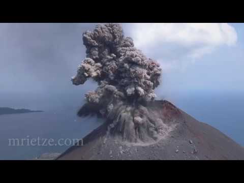Amazing Archived Footage From a 2018 Volcano Eruption