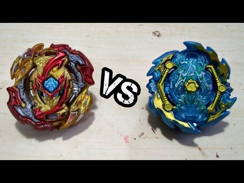 HARDCORE JUMP SLAM: Lord Spriggan .Bl.Dm' VS Ace Ashura .00M.V' | Beyblade Burst GT