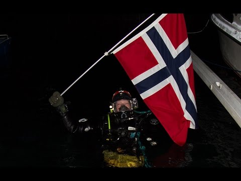 Guinness World Record - Longest Cold Water SCUBA dive - Nils Roar Selnes