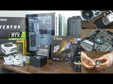 Corsair Crystal 680X / Hydro X Build - Komponenten und Vorbereitungen