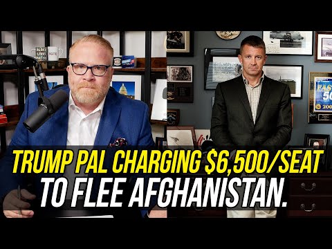 Trump Buddy Erik Prince is Charging $6,500 Per Seat to Escape Afghanistan!