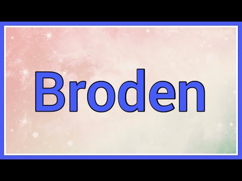Broden | Name Origin