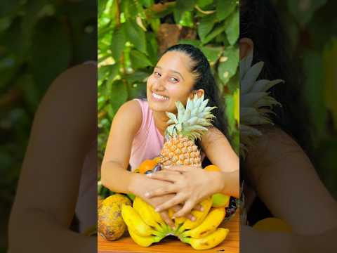 The best Friut Salad ever 😍 | කොච්චර කෑවත් ඇති වෙන්නෙ නැති කෑම 😋 #shorts