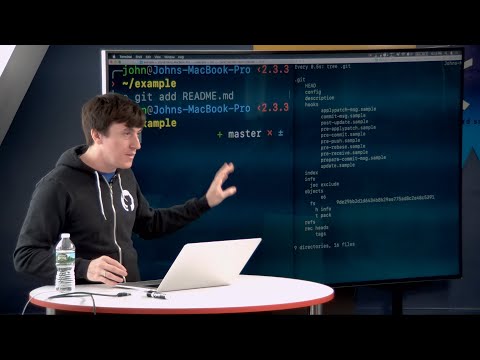Git Internals by John Britton of GitHub - CS50 Tech Talk