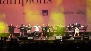 C AllStar + Super Girl - SuperStar @AXA安盛 新城We are the Champions 音樂會(21-11-2014)