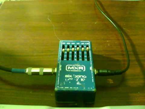 MXR - Six Band Graphic Equalizer (Blue/vintage - EQ) - Part 1