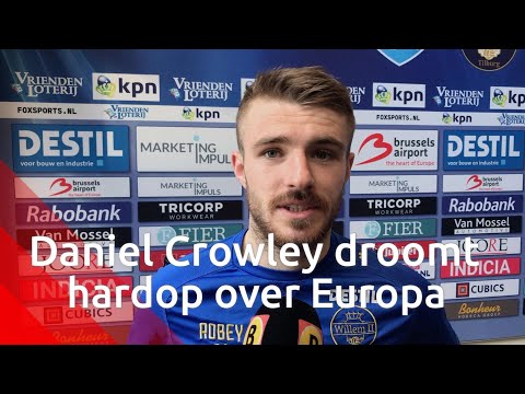 'Het is fijn om Willem II-speler te zijn', Daniel Crowley geniet van succes en droomt van Europa