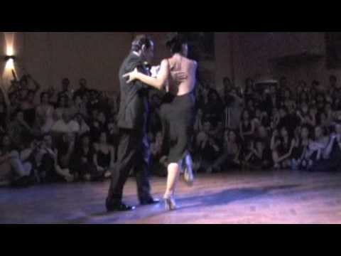  Ezequiel Paludi  and  Geraldine Rojas  are  dancing  to  the  tango  "  Bailemos  "