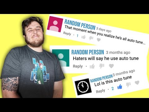 Mr. Wobbles thinks he can sing...