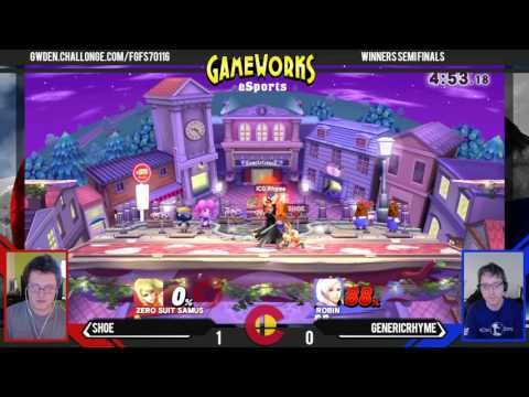 Shoe (ZSS) Vs. GenericRhyme (Robin) - WSF