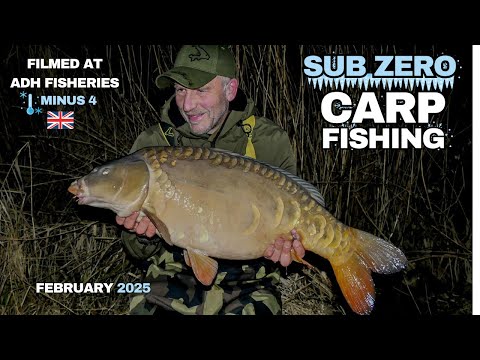 Sub Zero CARP FISHING - February 2025