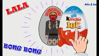 Download lagu KINDER JOY isi ondel ondel bernyanyi #LALALALA mp3