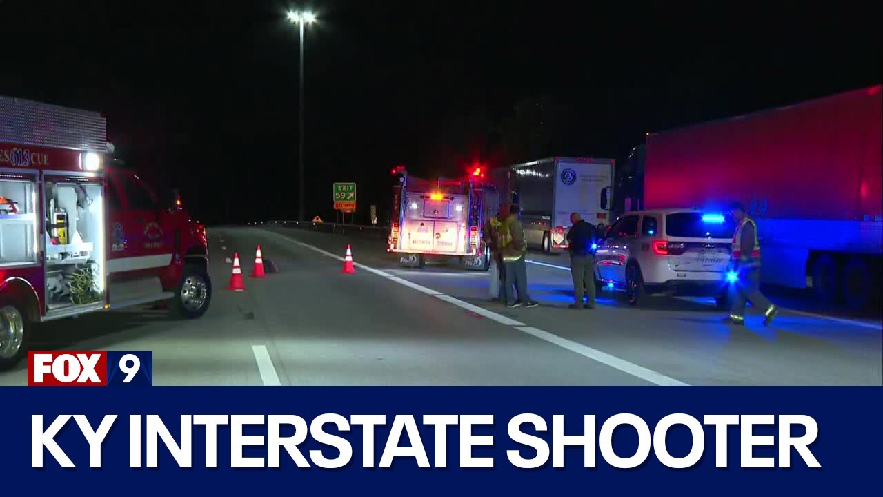 Manhunt for Kentucky interstate shooter continues