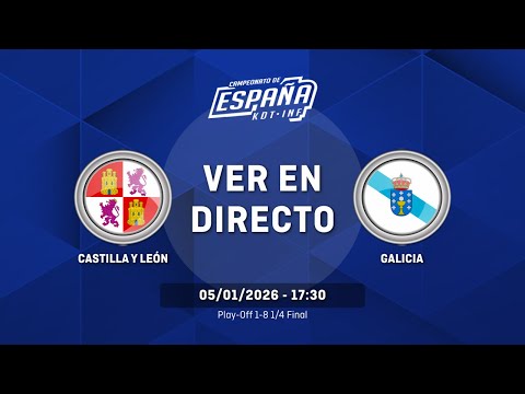 CASTILLA Y LEÓN vs GALICIA | Play-Off 1-8 | 1/4 Final | CESA Infantil Femenino