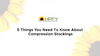 5 Things You Need To Know About Compression Stockings