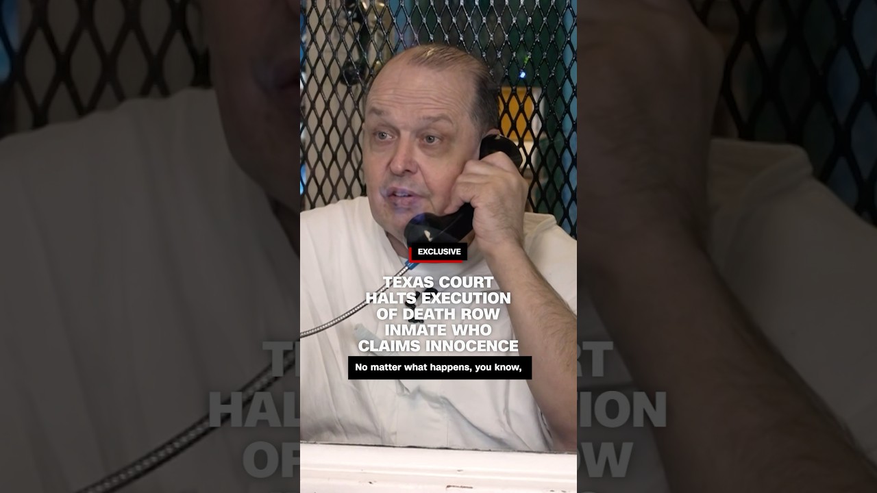 Texas court halts execution of death row inmate who claims innocence