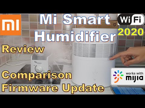 Xiaomi Mi Smart Evaporative Humidifier Review Firmware Update | Works with Mijia