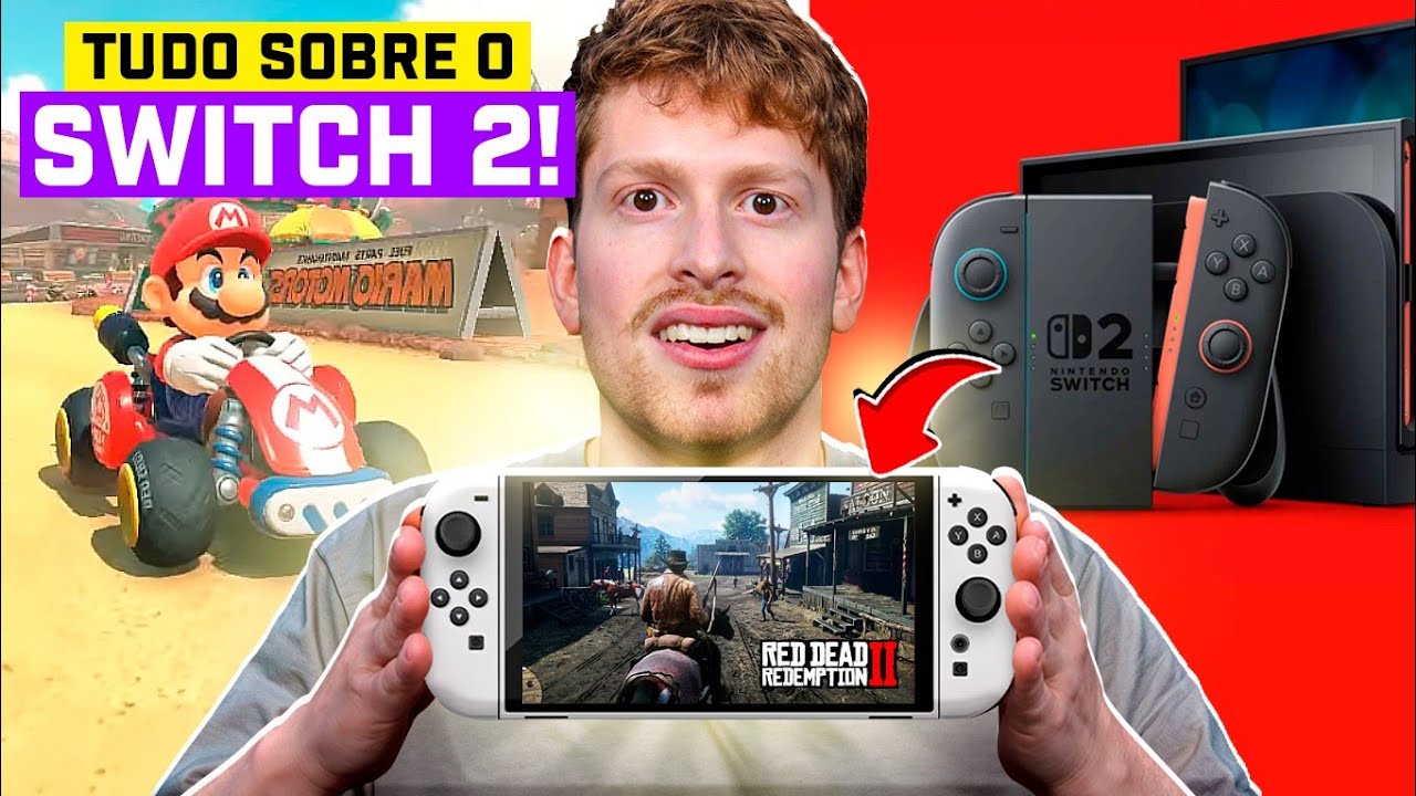 TUDO o que SABEMOS sobre o NINTENDO SWITCH 2 #flowgames