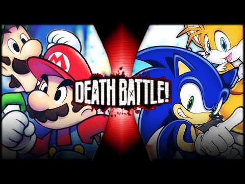 Sonic and Tails vs Mario and Luigi [DEATH BATTLE Fan-Made Animation Preview]