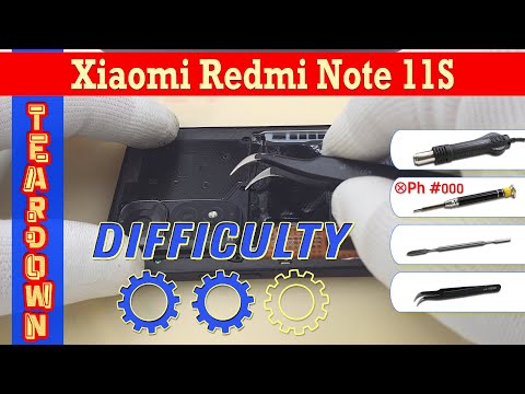 Xiaomi Redmi Note 11s 2201117SG 📱 Teardown-Tutorial