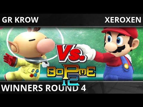 BoPMe 12 (WiiU) - GR Krow VS Xeroxen - Winners Round 4
