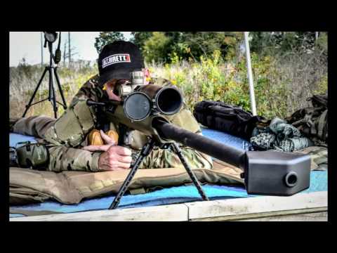 416 Barrett hitting 12" steel gong at 1005 Yards